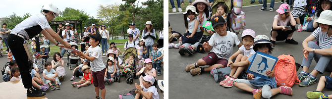 2018年7月14日（土） パフォーマンスステージ
  札幌市円山動物園